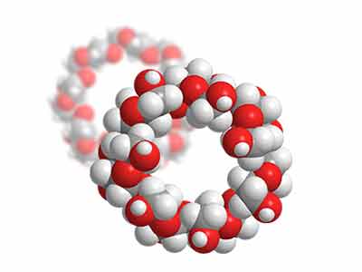 Atgyfnerthodd cydnabyddiaeth rhyngwynebol gwesteiwr o alginad -cyclodextrin/d...